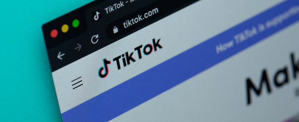 TikTok-Startseite
